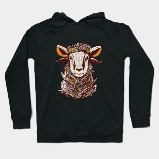 Eid Al Adha Cartoon Goat Hoodie